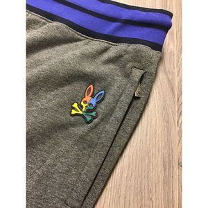 NWT Psycho Bunny Jogger Sweatpants Gray Blue Size XL